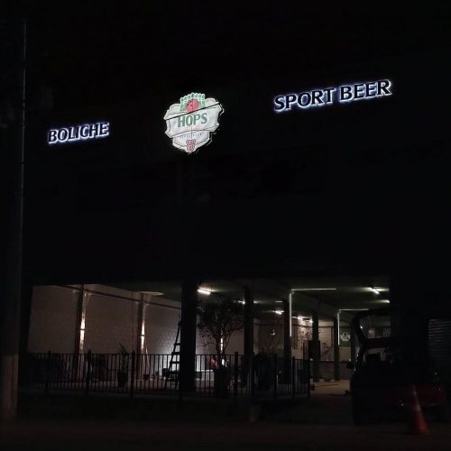 AÇO GALVANIZADO RETROILUMINADO