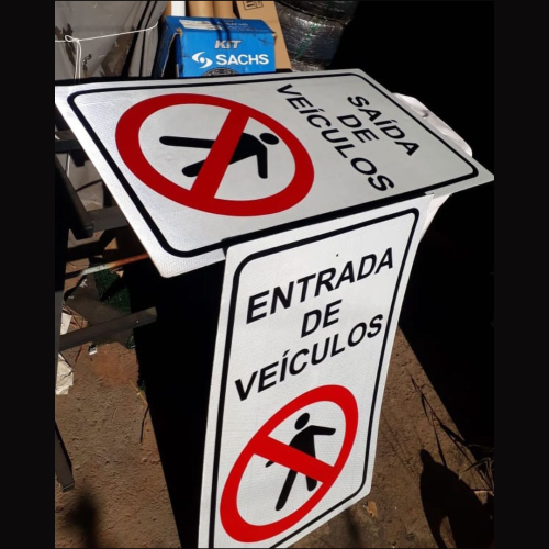 PLACA REFLETIVA