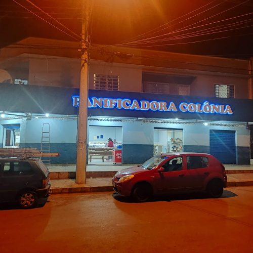 LETRA CAIXA DE ACM RETROILUMINADA